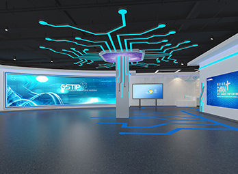 虚拟现实研究院展厅设计